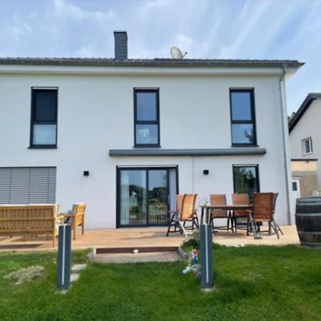 Modernes Ferienhaus In Uedersdorf Eksteriør bilde